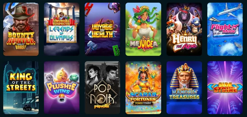 Spelutbudet räcker mer än väl